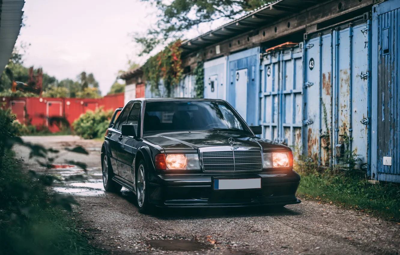 Фото обои Mercedes-Benz, Mercedes, 1990, 190, Mercedes-Benz 190 E 2.5-16 Evolution II