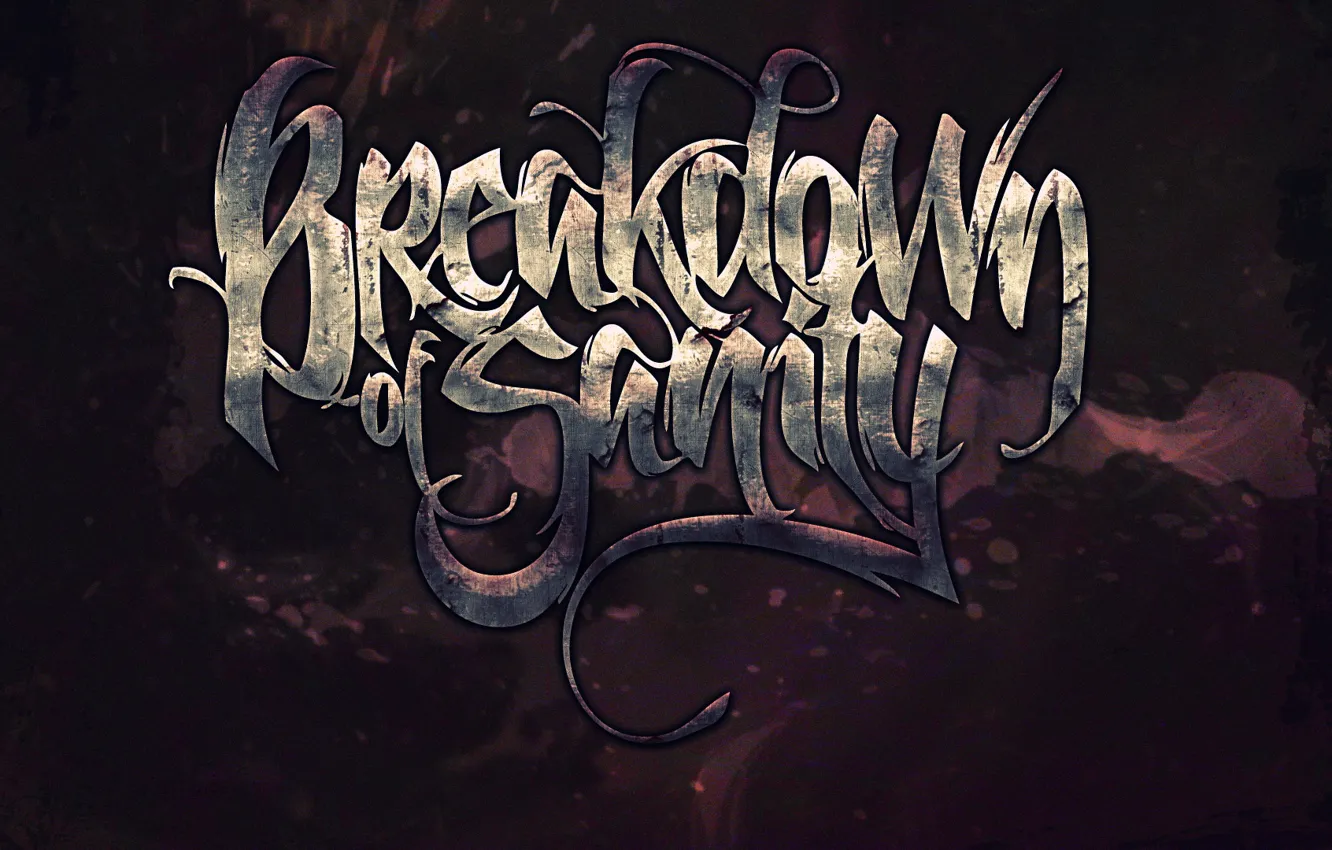 Фото обои Музыка, Логотип, Breakdown Of Sanity