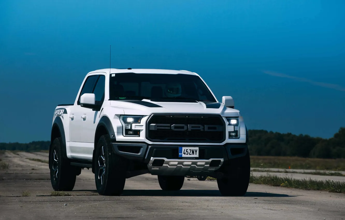 Фото обои ford, front, f150, extreme, drive, exotic, fast, event