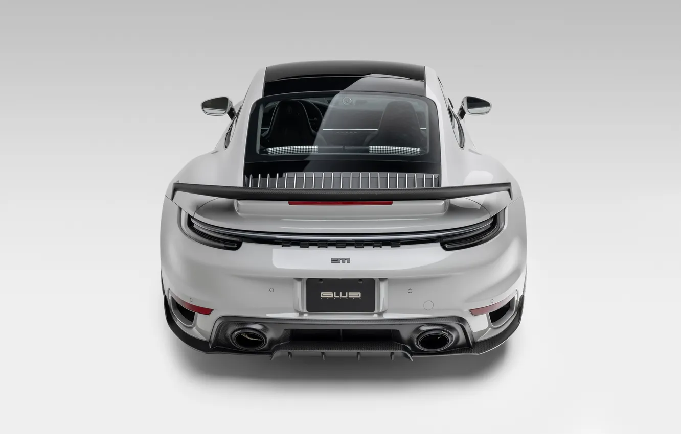 Фото обои тюнинг, спорткар, Porsche 911 Turbo S, 2025, Gunther Werks GW9 Turbo Aero, аэродинамический комплект
