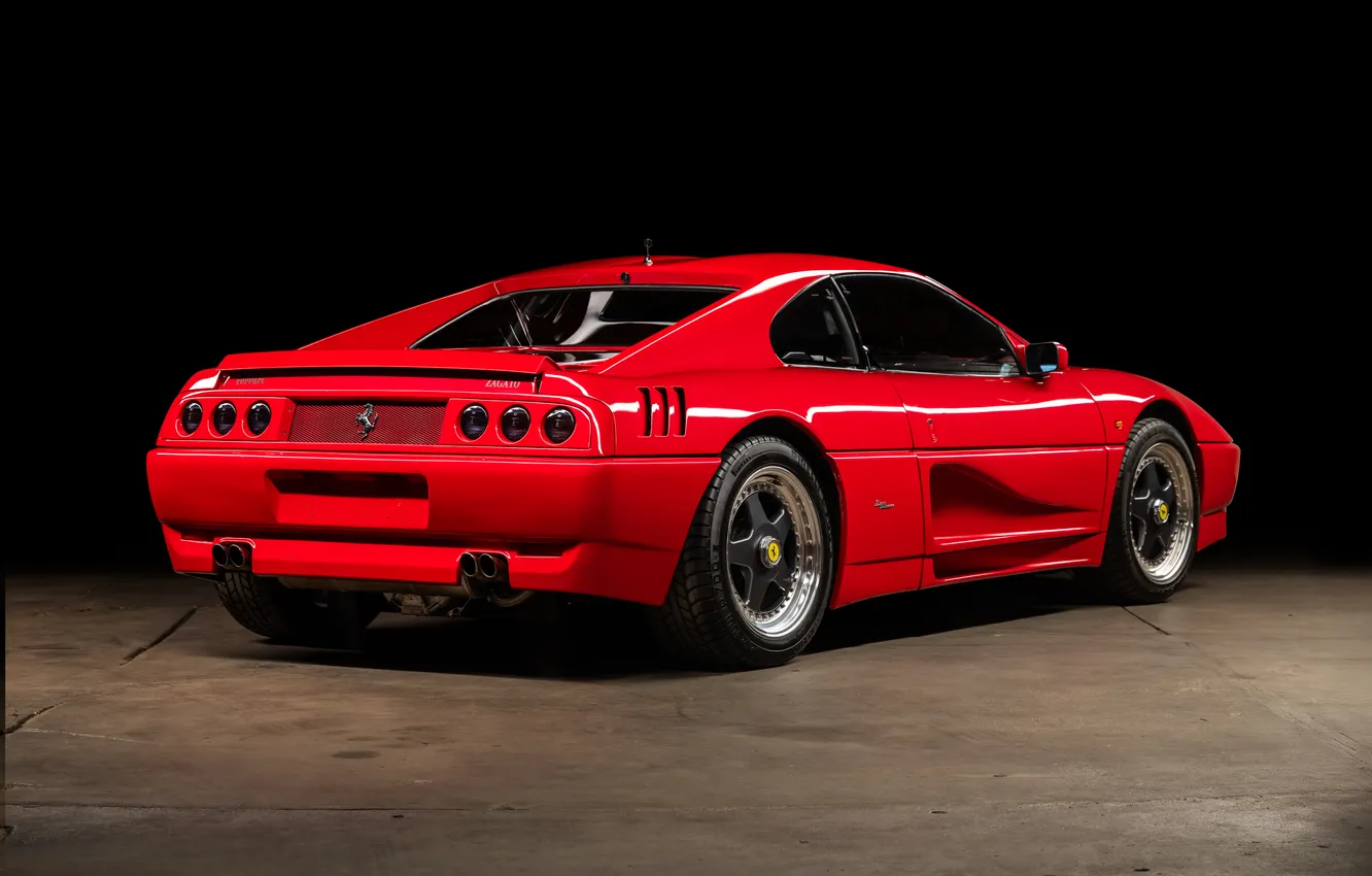 Фото обои Ferrari, суперкар, supercar, 1992, единственный экземпляр, the only instance, Zagato Elaborazione, Ferrari 348 tb Zagato …