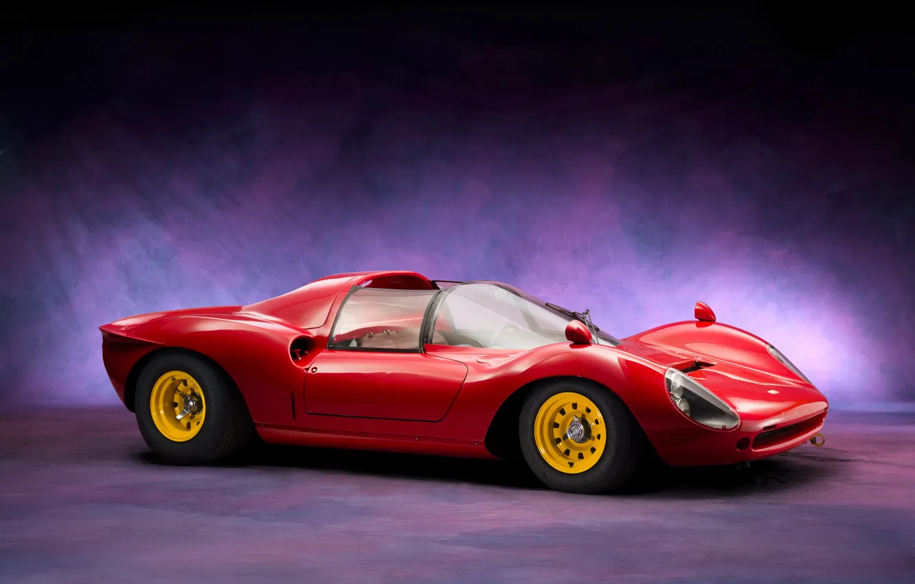 Фото обои Ferrari, 1966, Dino, Dino 206 S Spyder