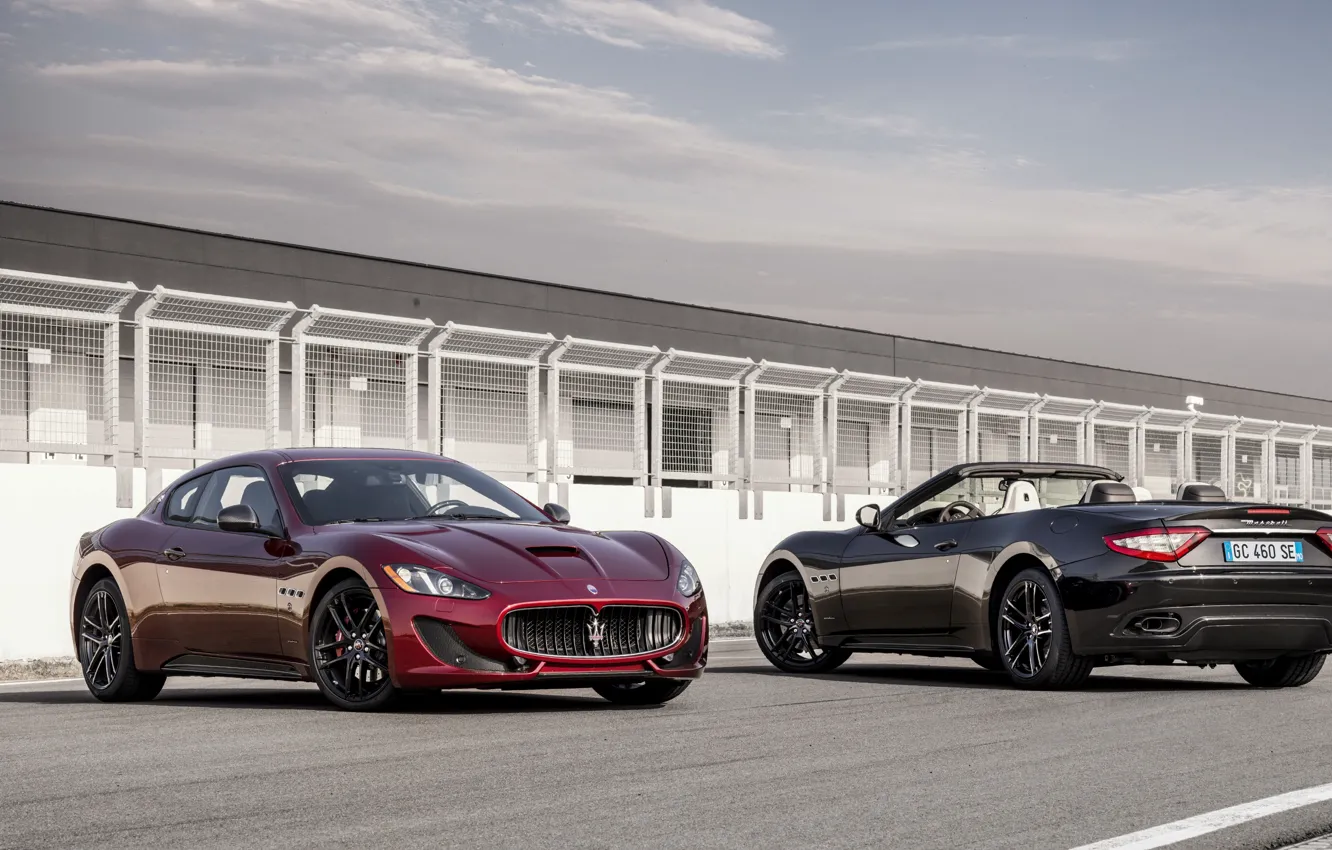 Фото обои Maserati, Автомобиль, GranTurismo, Sport, Special Edition, GranCabrio, Металлик