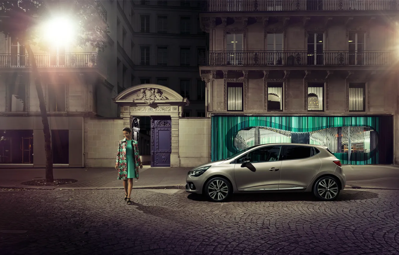 Фото обои Renault, Clio, рено, 2014, клио, Initiale Paris