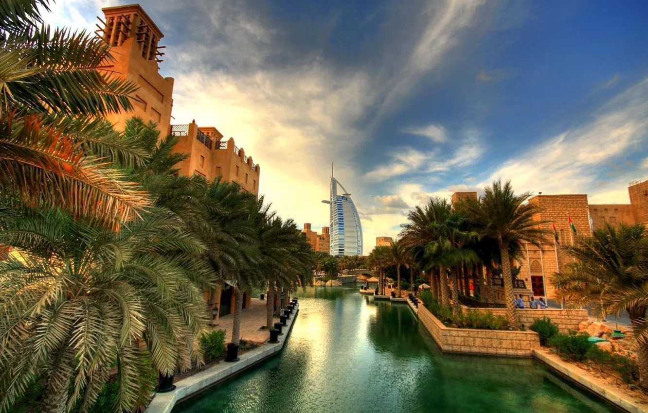 Фото обои Дубаи, отель, ОАЭ, Burj Al Arab, Парус, Бурдж-эль-Араб