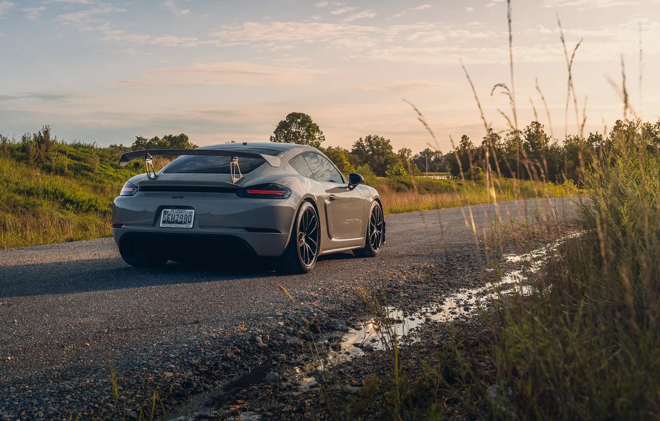 Фото обои Porsche, cayman, GT4, 718, Porsche 718, Porsche 718 Cayman, GT4 RS