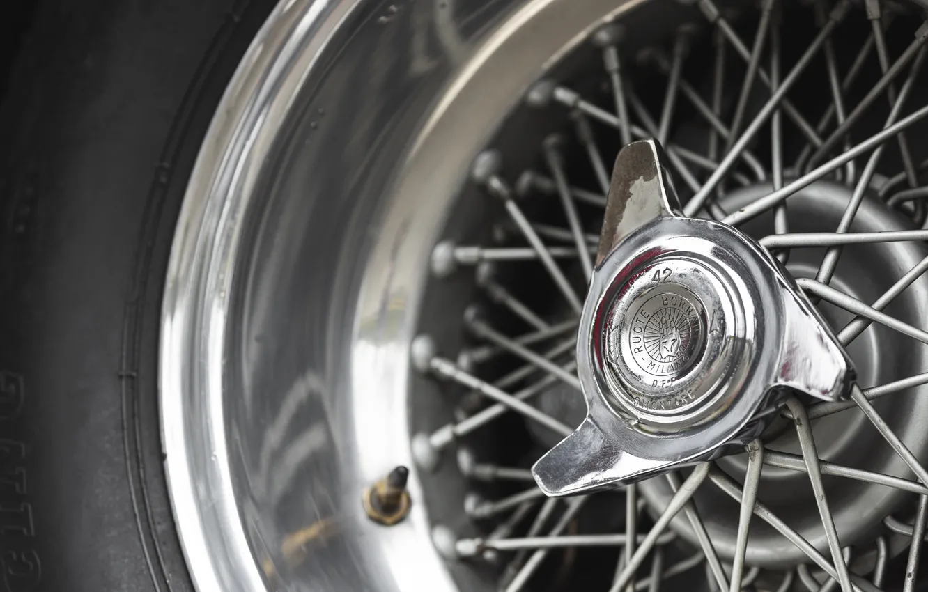 Обои Диск, Спицы, Classic, Хром, 1963, Classic car, 250, Ferrari 250 ...