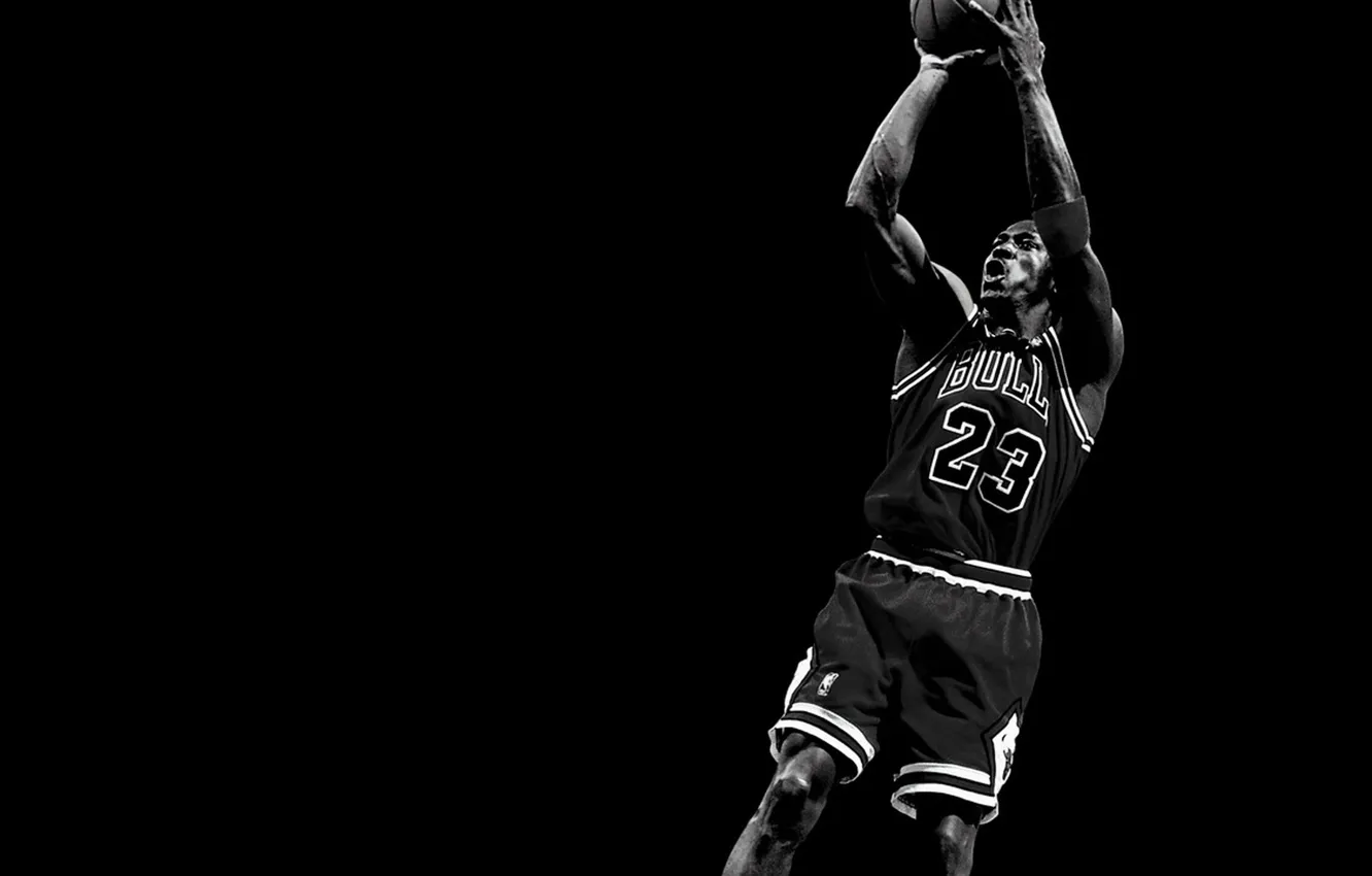 Фото обои basketball, michael jordan, legend, chicago, bulls