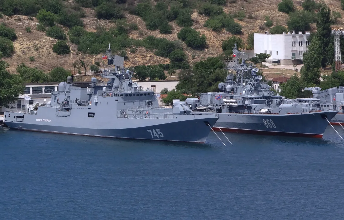 Фото обои корабли, ВМФ, Севастополь, Черноморский Флот, &quot;Адмирал Григорович&quot;, &quot;Пытливый&quot;, Сторожевые