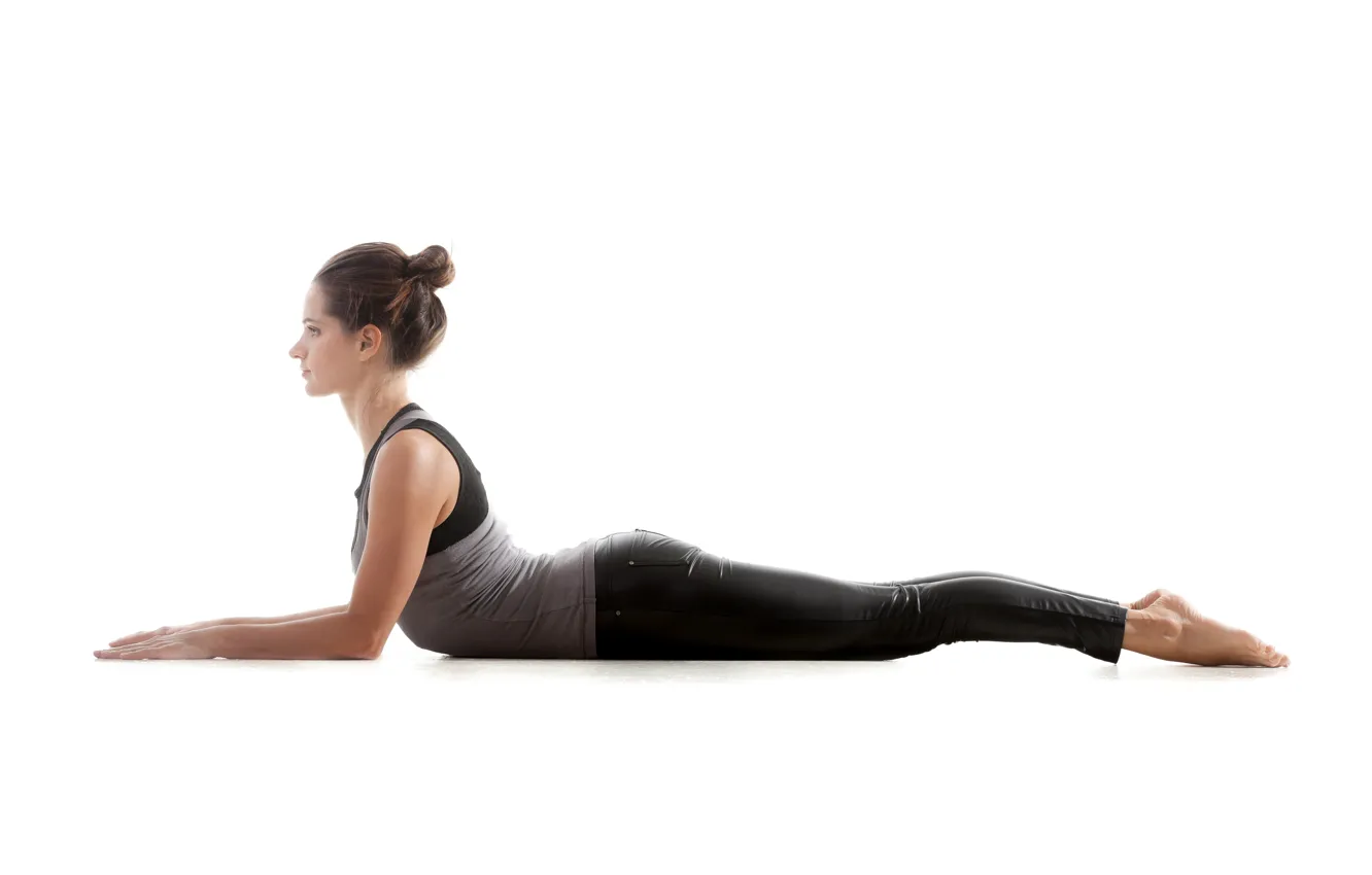 Фото обои pose, female, workout, yoga
