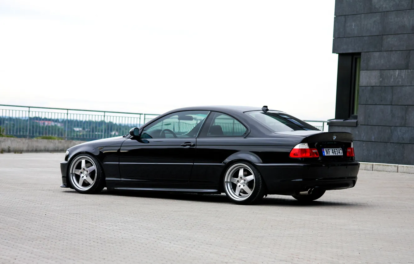 Фото обои тюнинг, бмв, BMW, tuning, E46, stance