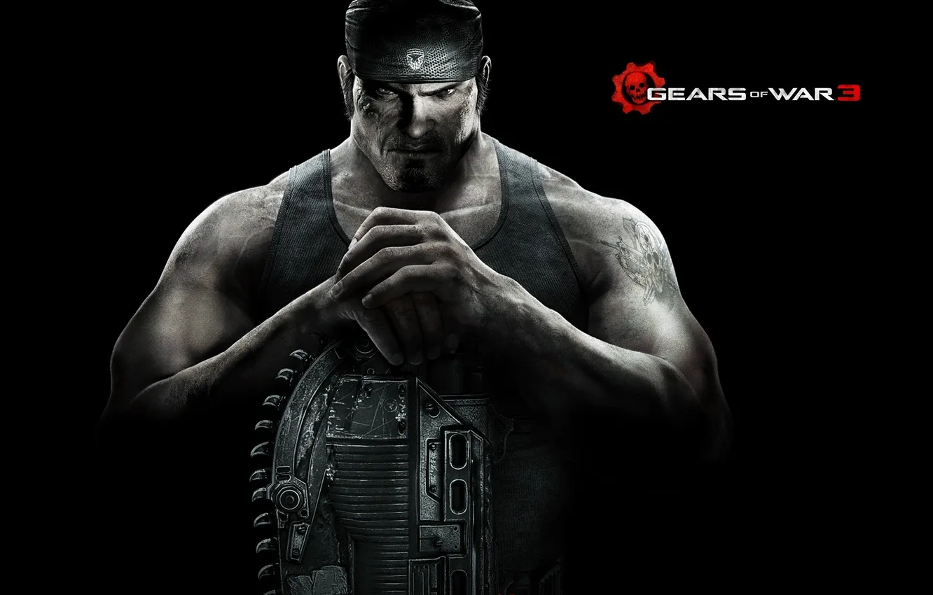 Фото обои Gears of War 3, ot Zeus, Microsoft Game Studios, шутер от третьего лица