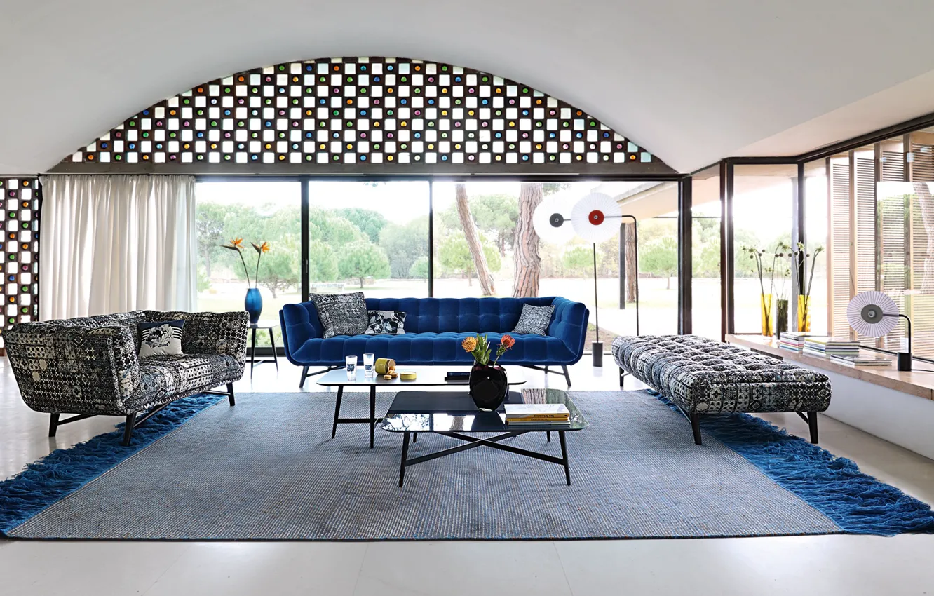 Фото обои дизайн, стиль, комната, интерьер, гостиная, OS Feature, by Roche Bobois