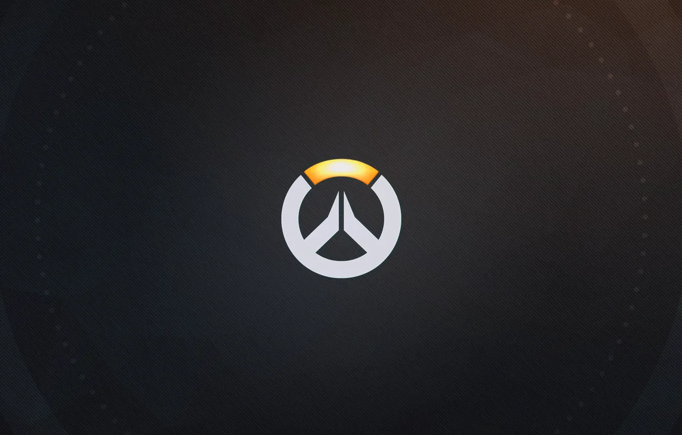 Фото обои logo, game, Overwatch