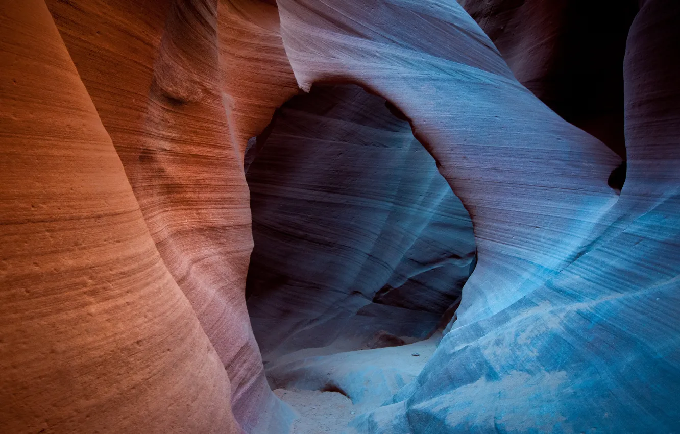 Фото обои природа, скалы, текстура, каньон, пещера, каньон антилопы, antelope canyon