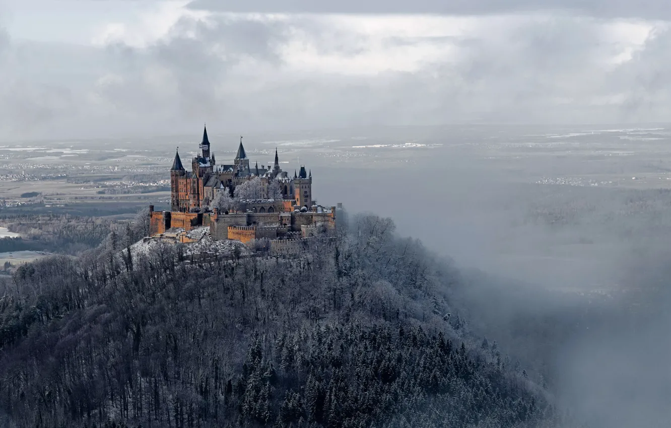 Фото обои Germany, Castle Hohenzollern, Zollernalb