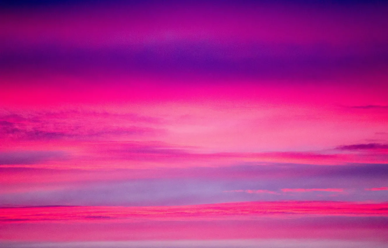 Фото обои twilight, sky, sunset, pink, dusk, purple