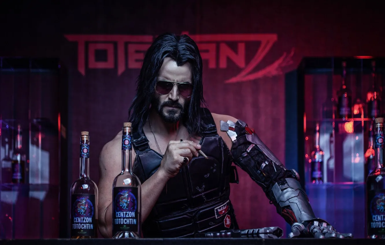 Фото обои Киану Ривз, Keanu Reeves, Cyberpunk 2077