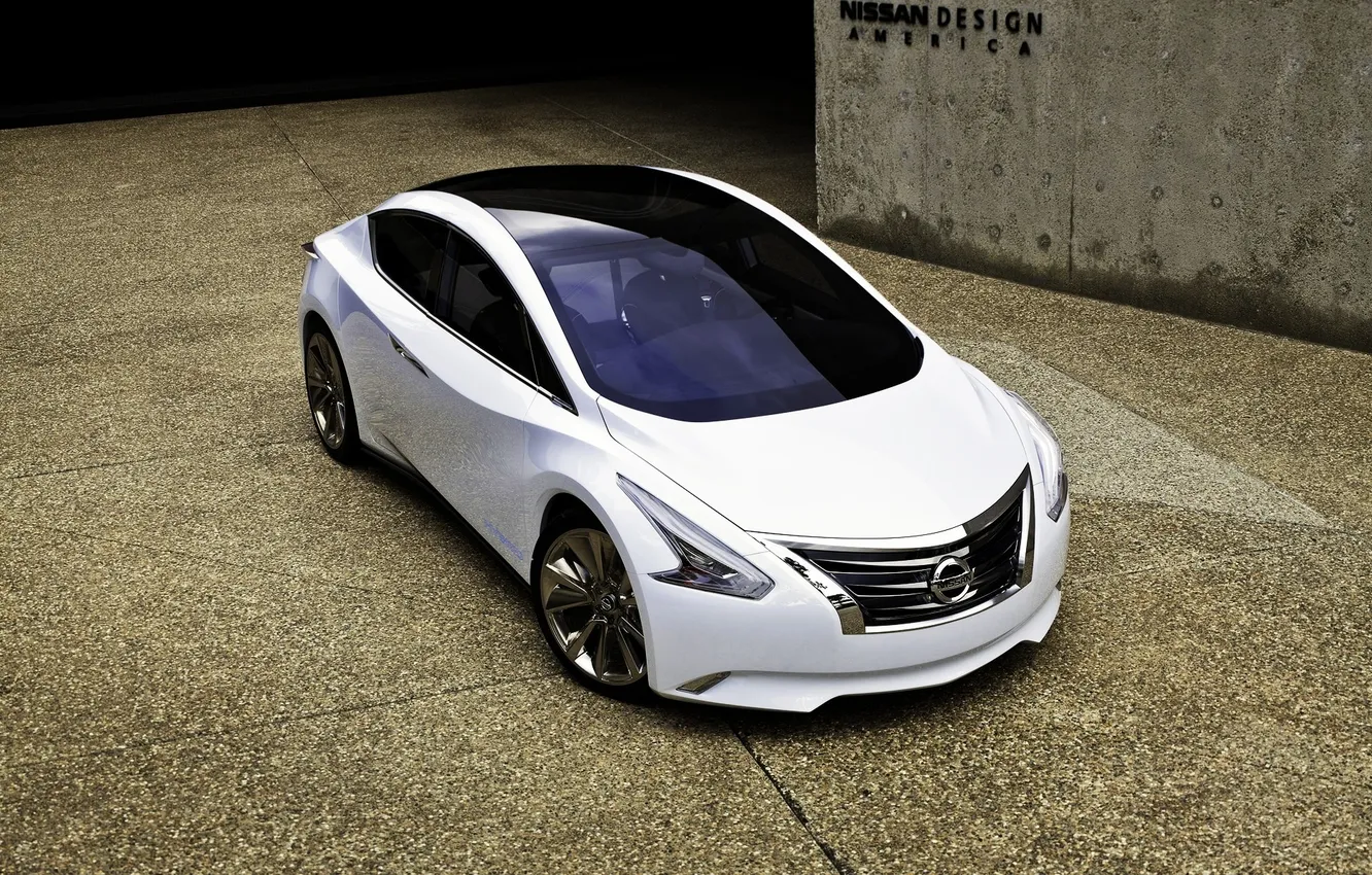 Фото обои Concept, Nissan, cars, auto, Ellure