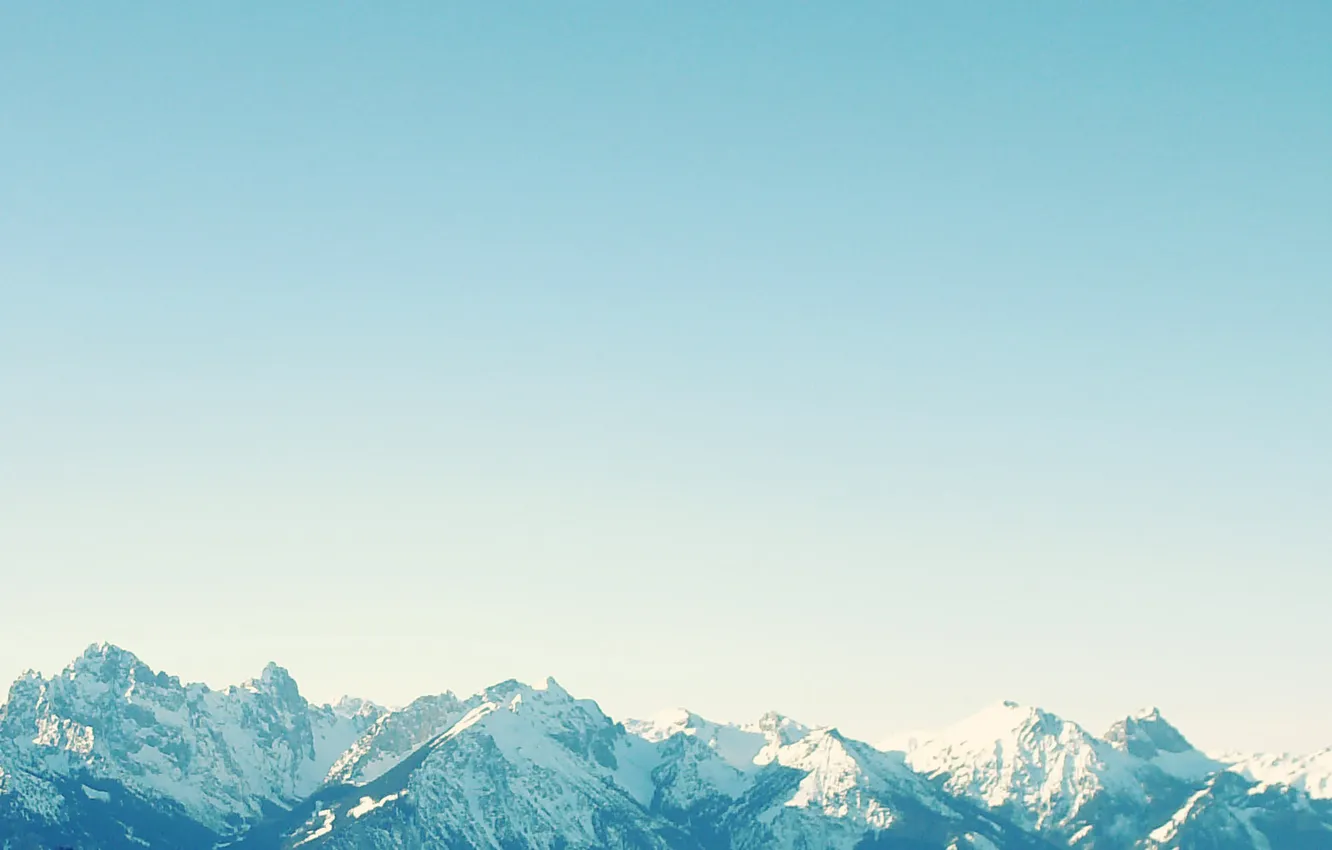 Фото обои снег, Горы, красиво, швецария, альпы