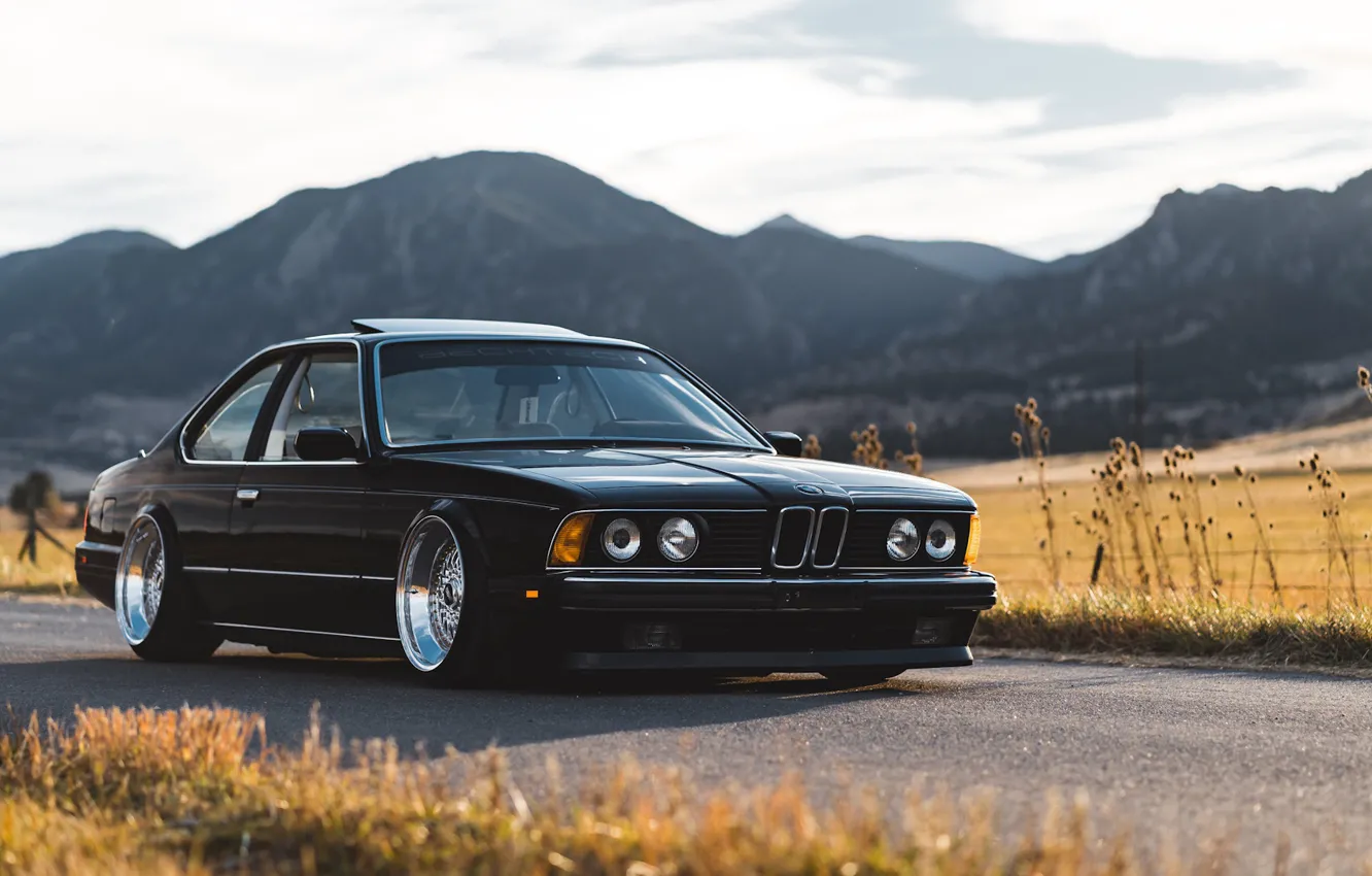 Фото обои BMW, 635CSi, E24