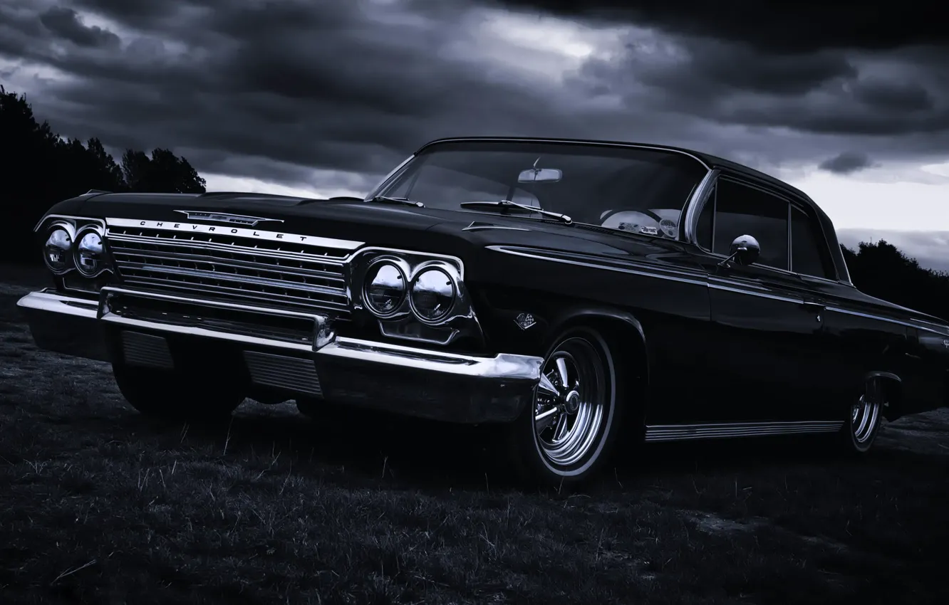 Фото обои 1967, sedan, hardtop, Impala, Сhevrolet