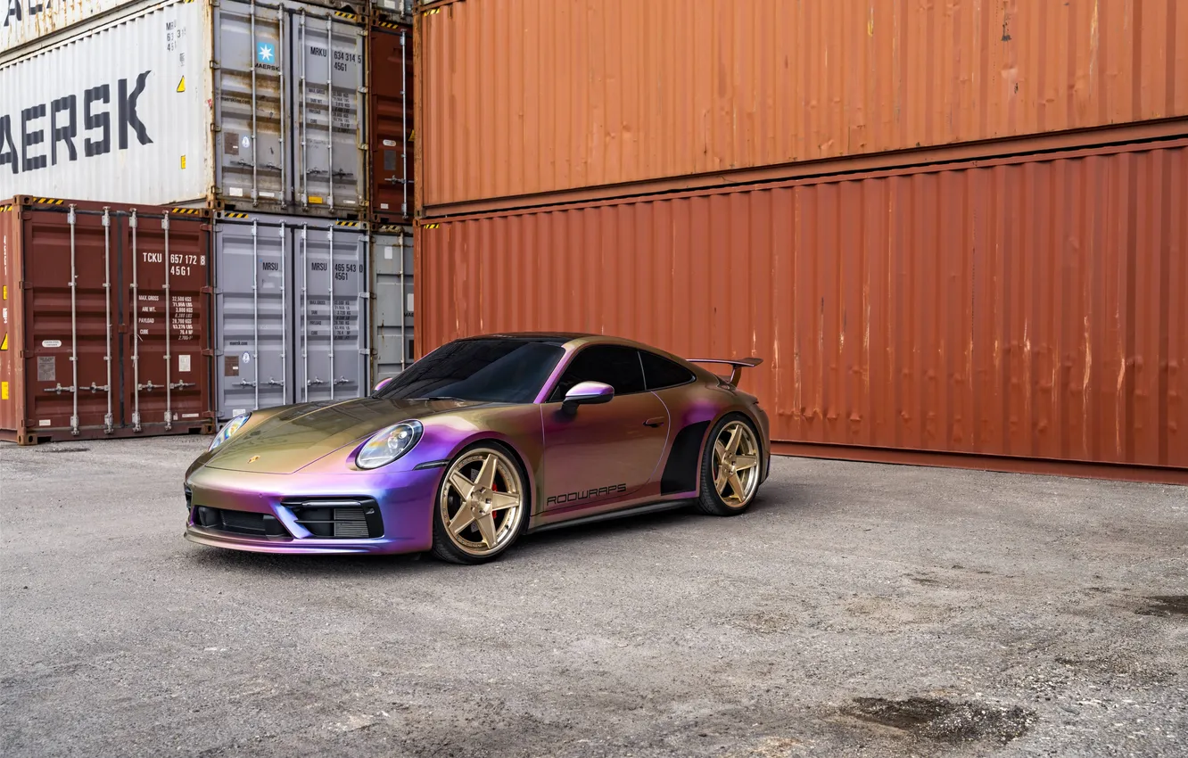 Фото обои Supercar, car, Carrera S, Porsche, 911, wallpaper