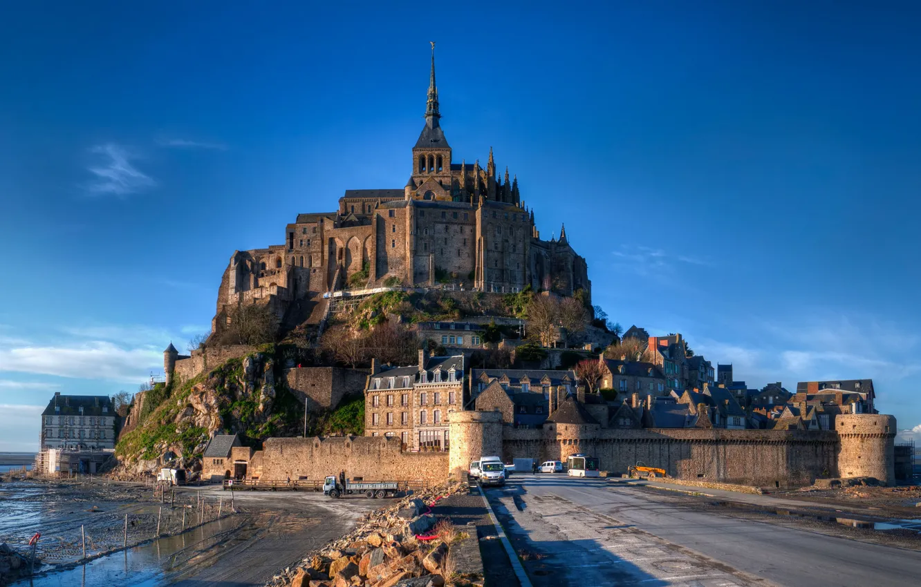 Фото обои Замок, Germany, Mont Saint Michel