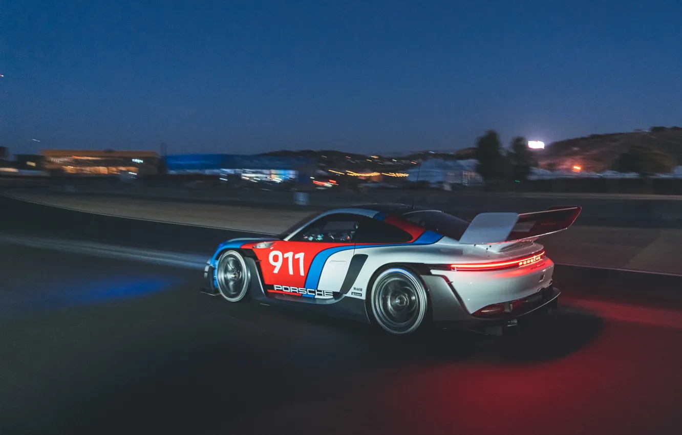 Фото обои 911, Porsche, speed, Porsche 911 GT3 R rennsport