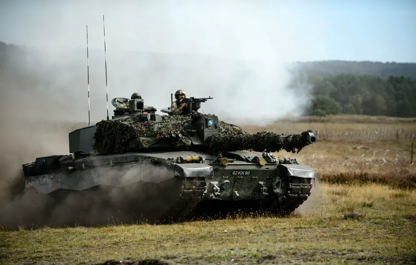 Фото обои оружие, армия, танк, Challenger 2