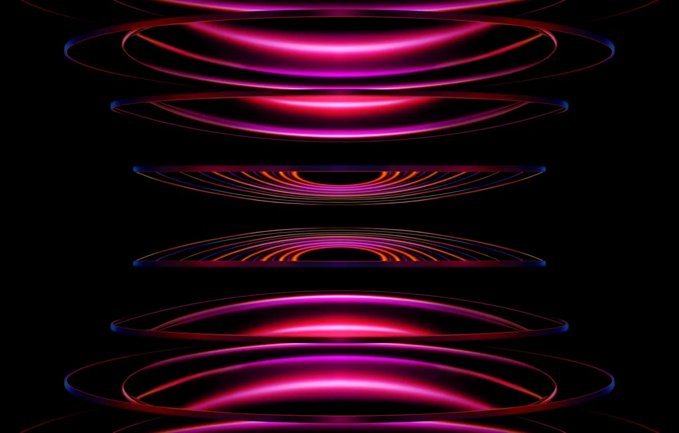 Фото обои Purple, Abstract, iPad Pro, 2022
