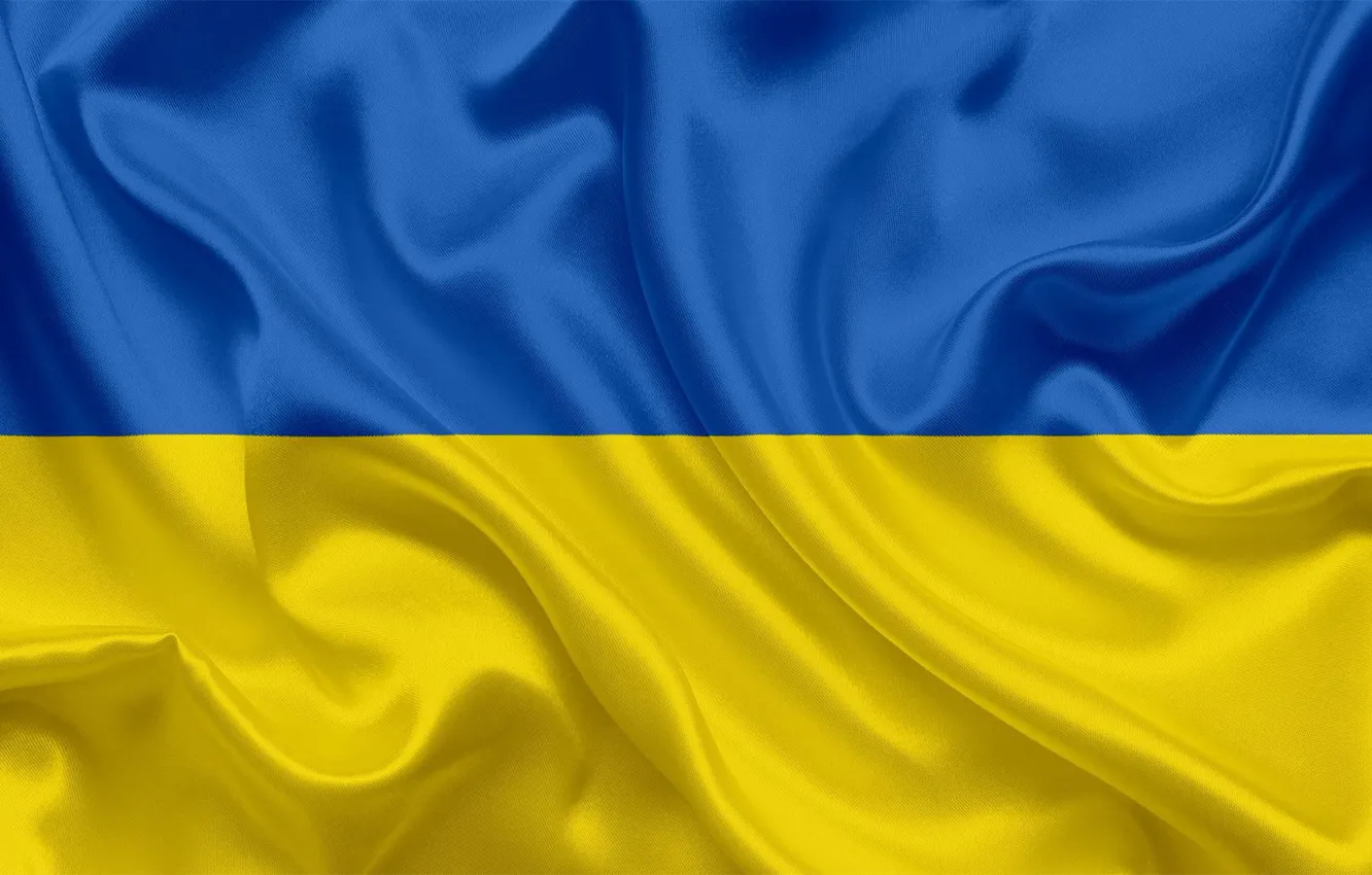 Фото обои флаг, Украина, сине-желтый