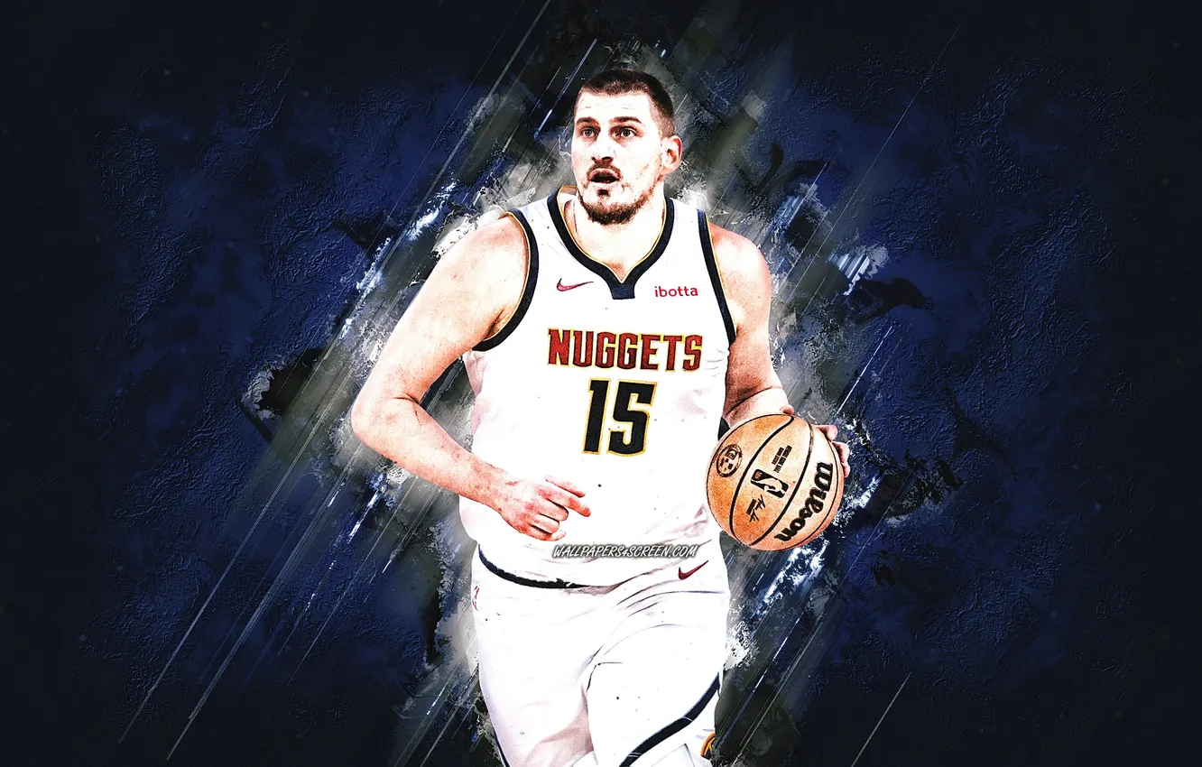 Фото обои NBA, Basketball, Denver, Denver Nuggets, The Joker, Serbian, Nokola Jokic, Jokic
