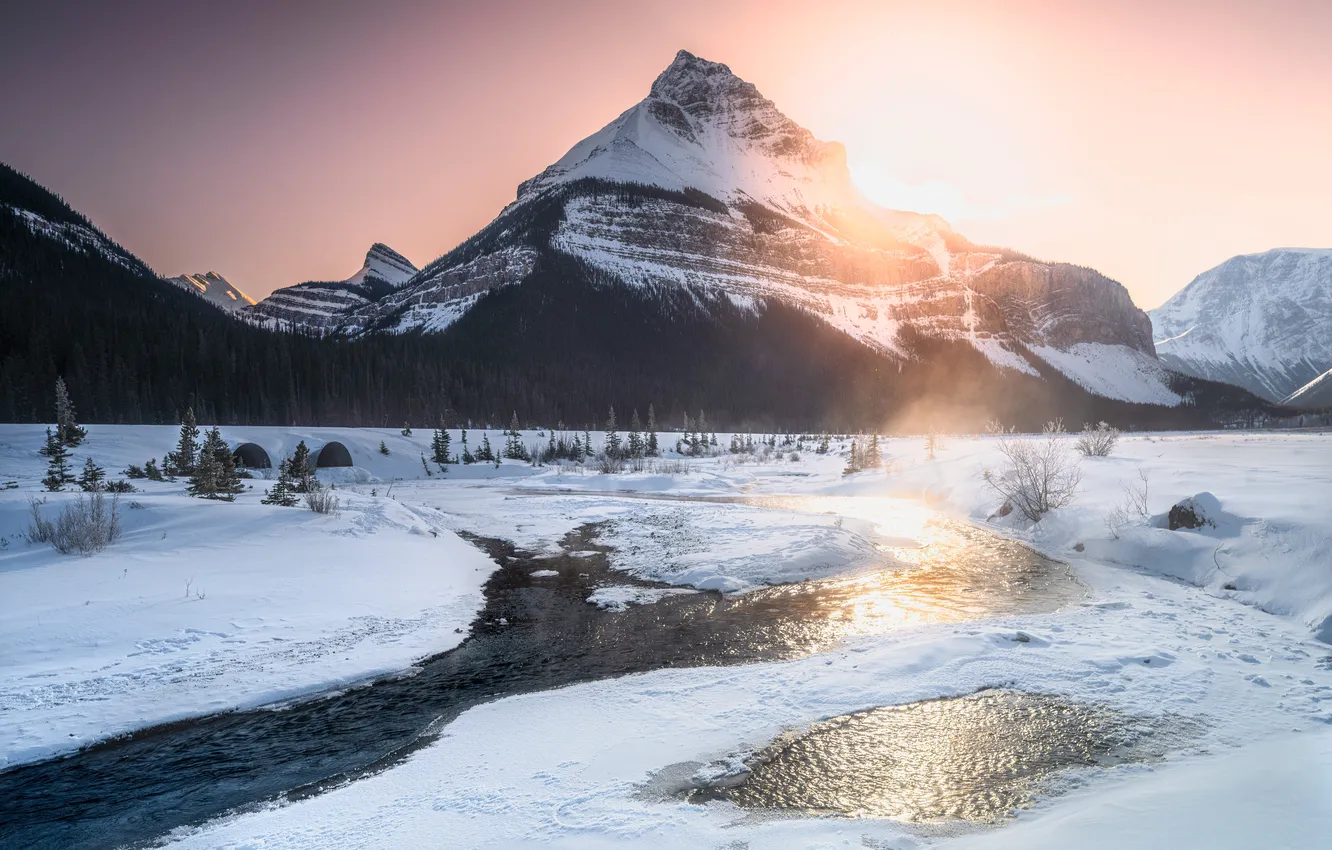 Фото обои Banff National Park, Alberta, Canada