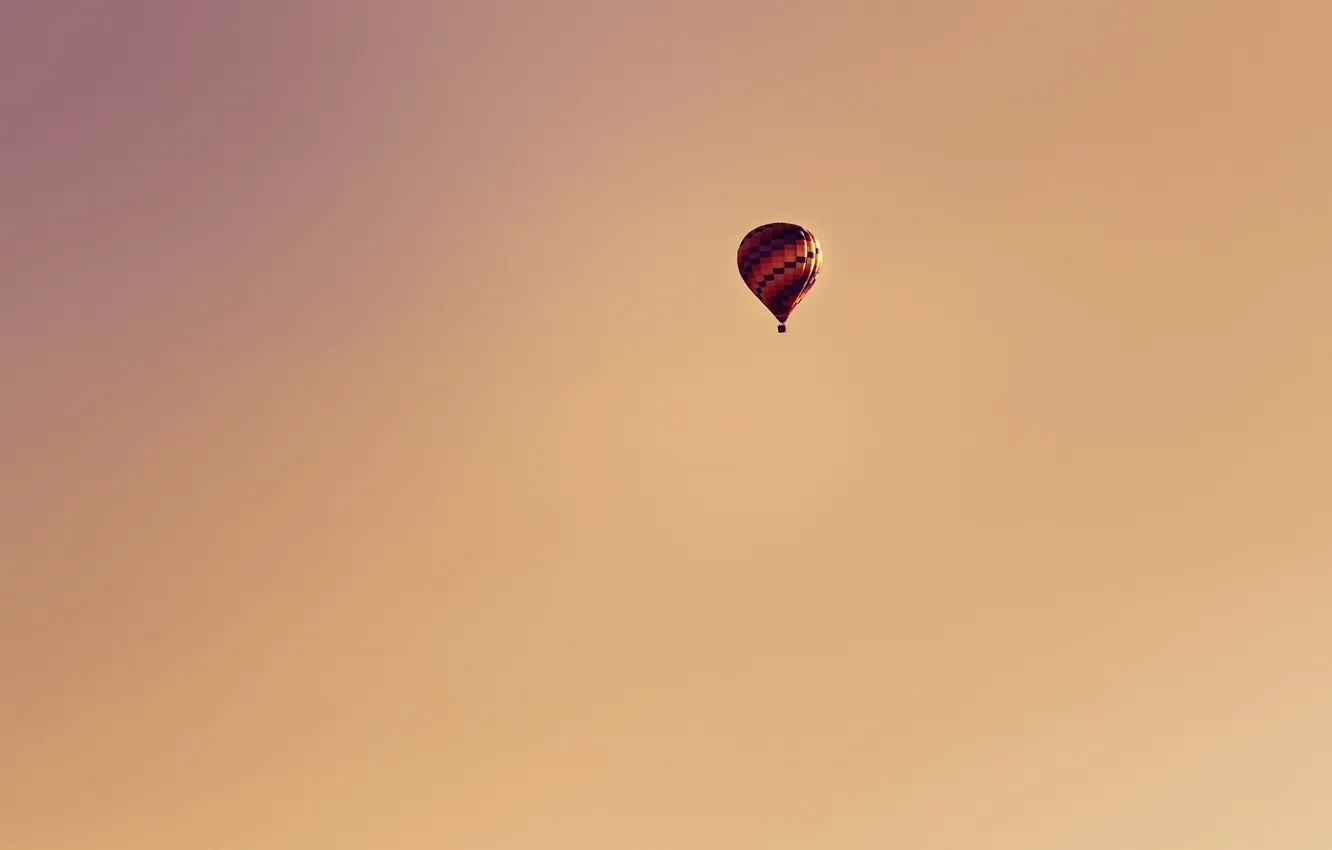 Фото обои небо, спорт, шар, flying dream