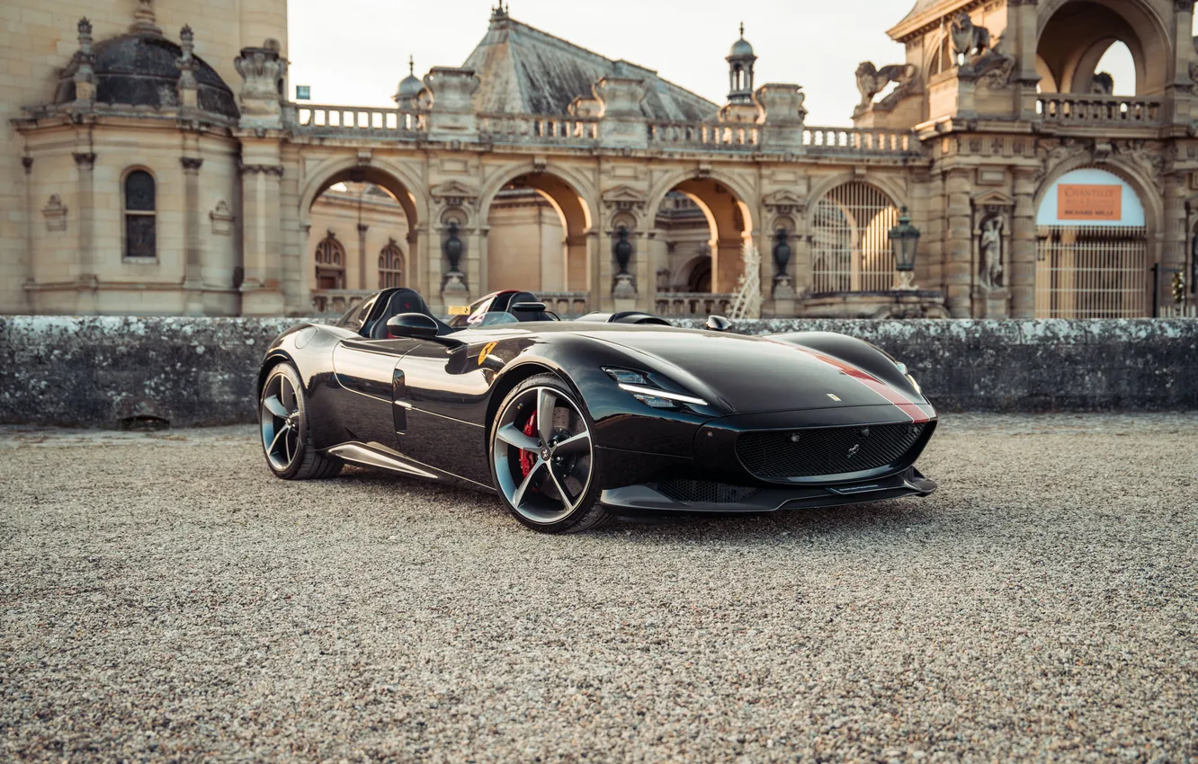 Фото обои Феррари, Ferrari, суперкар, supercar, единственный экземпляр, 2020, Ferrari Monza SP2, the only instance