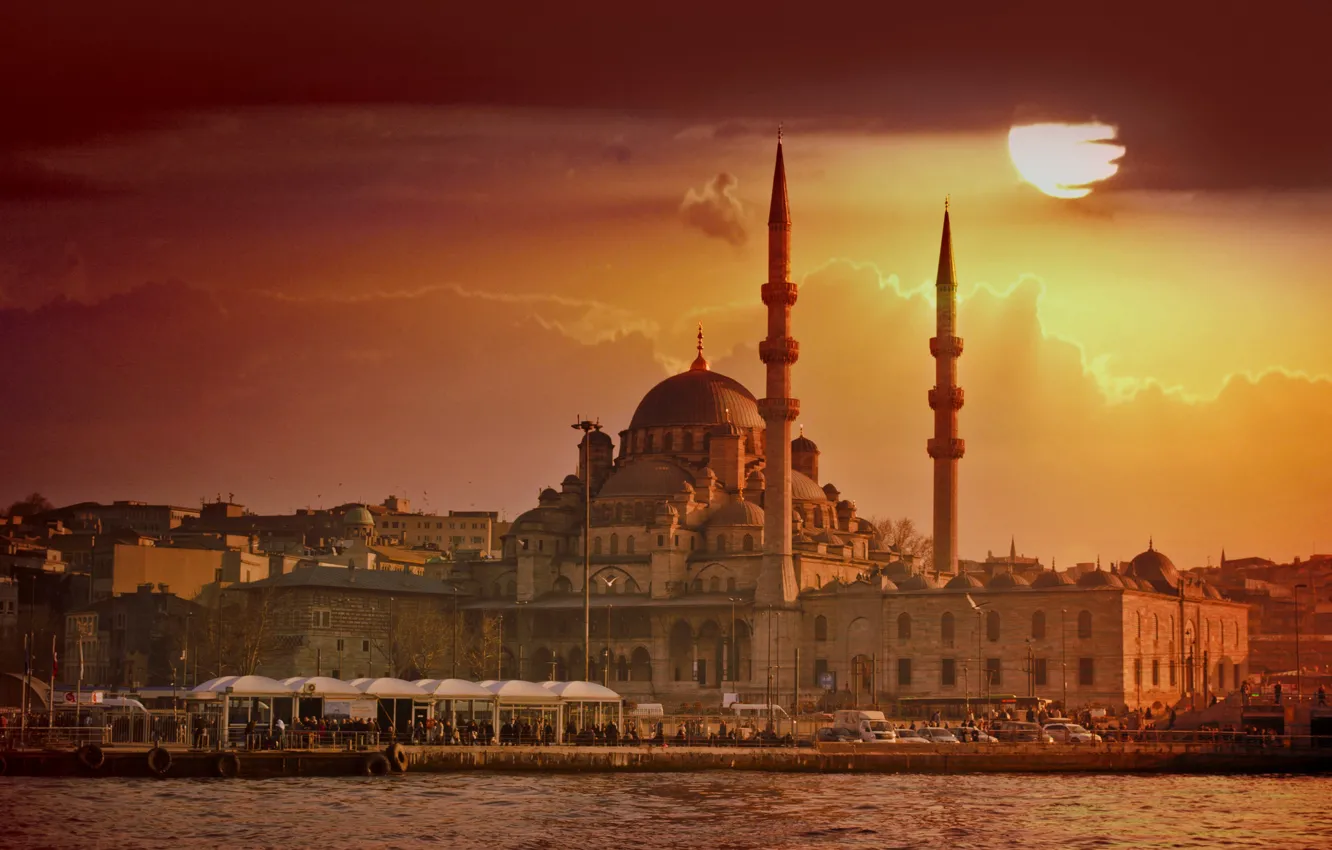 Фото обои Стамбул, Собор Святой Софии, Царьград-Константинополь