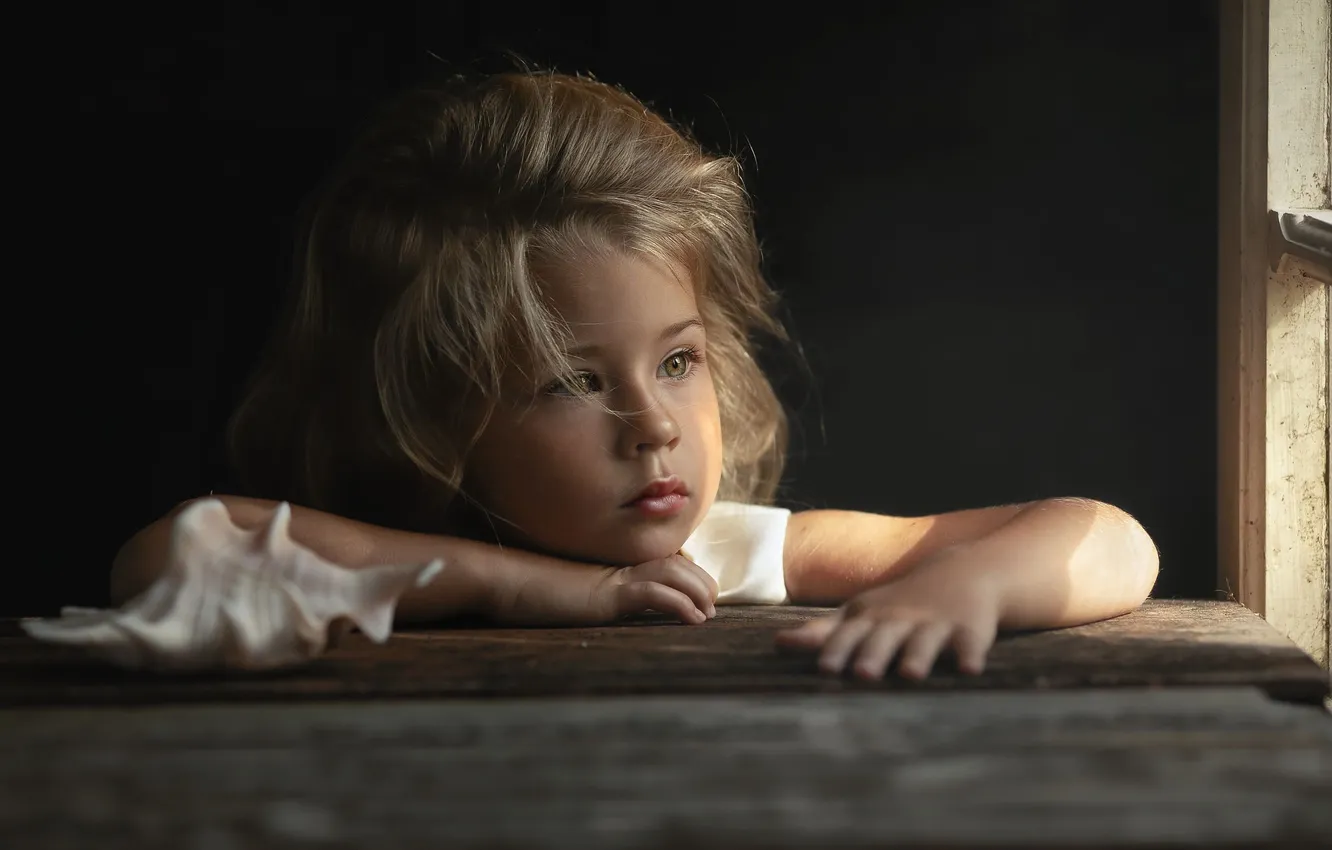 Фото обои девочка, Mood, задумчивая, Natalia Ricci