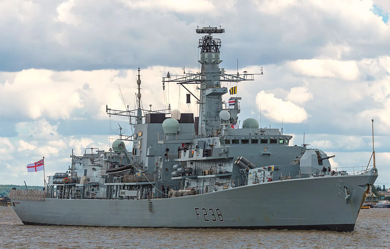 Фото обои Англия, фрегат, HMS Northumberland