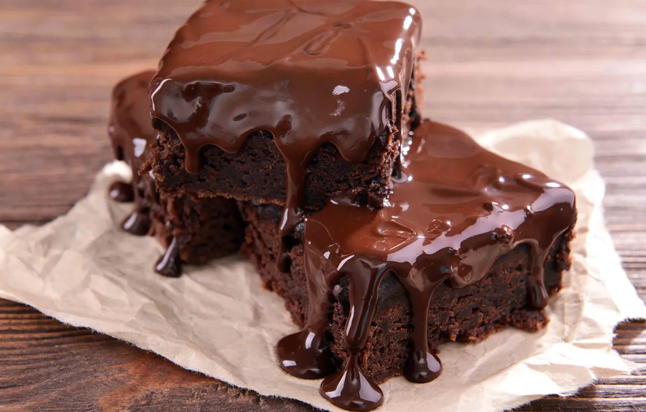 Фото обои black, cake, brown, background, bakery, celebrate, bake, brownie