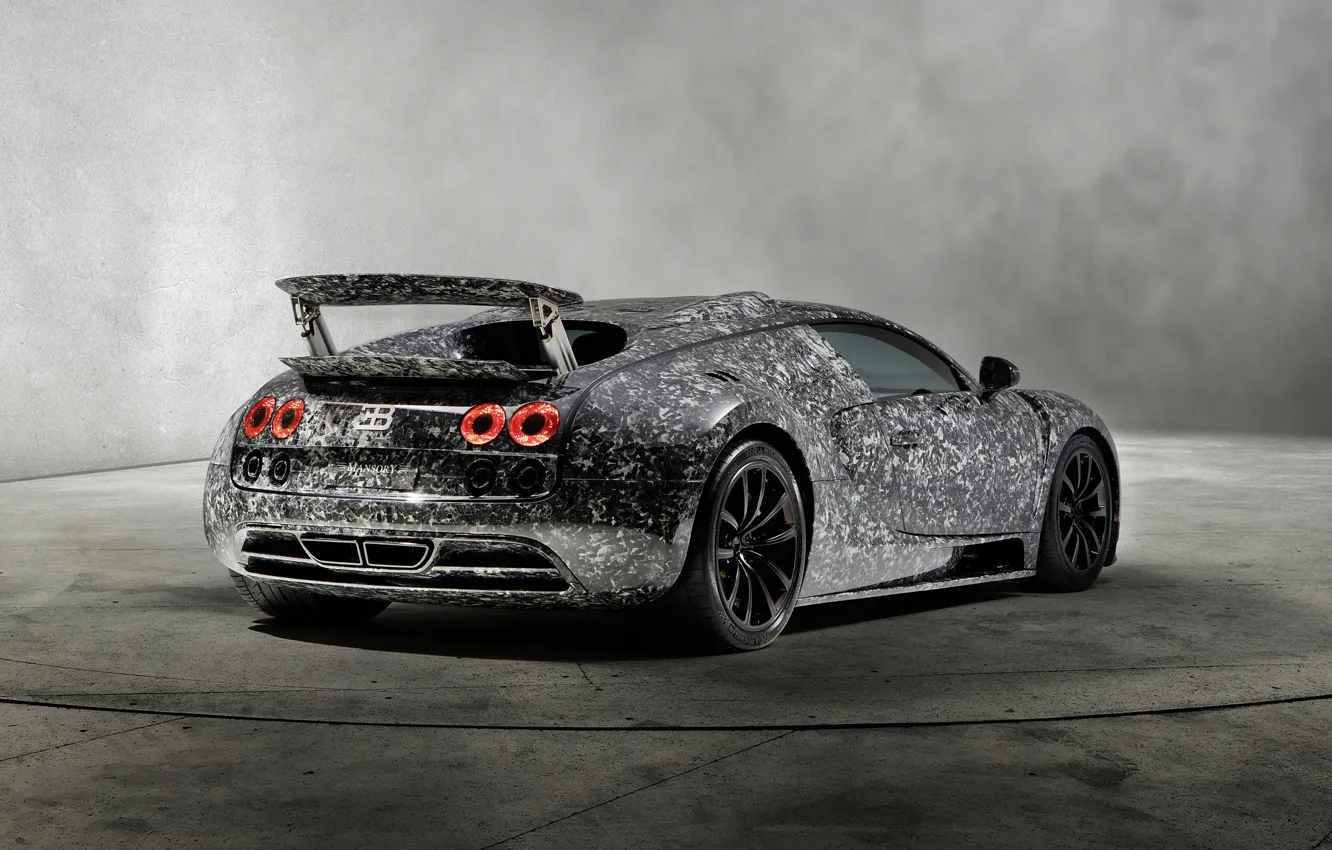 Фото обои Bugatti, Veyron, 2018, Mansory, Vivere Diamond Edition