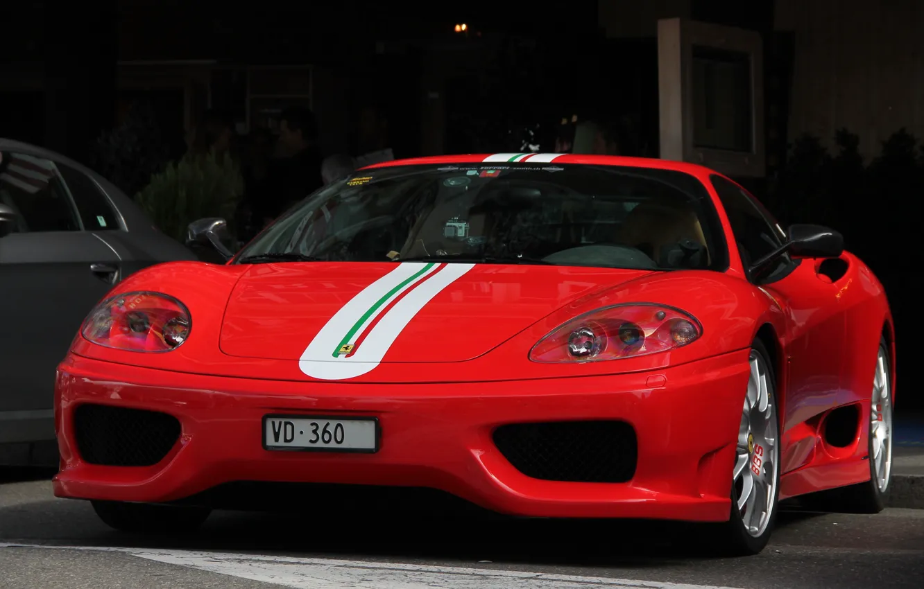 Фото обои car, красный, спорт, Феррари, sport, red, автомобиль, cars