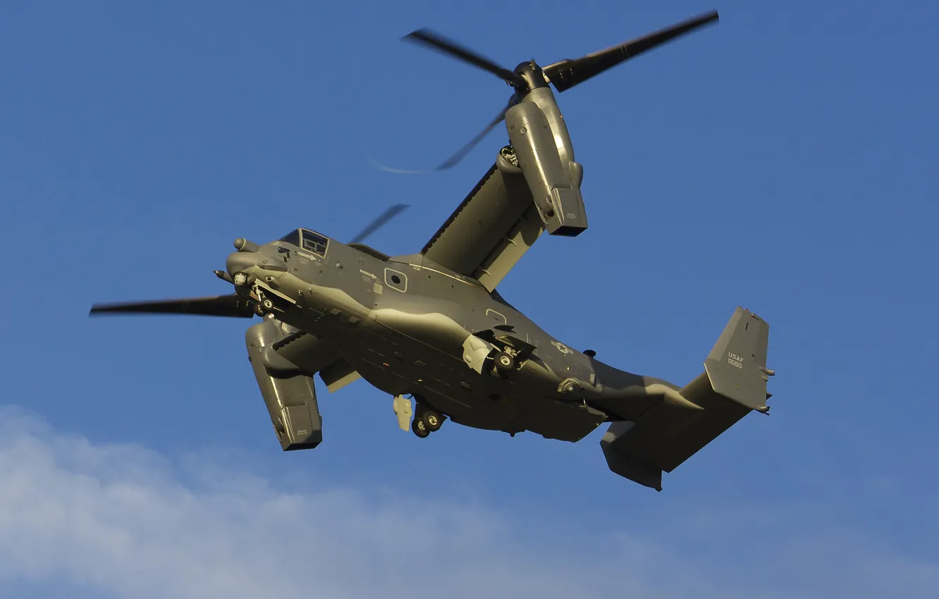 Фото обои конвертоплан, Osprey, транспортный, Bell V-22