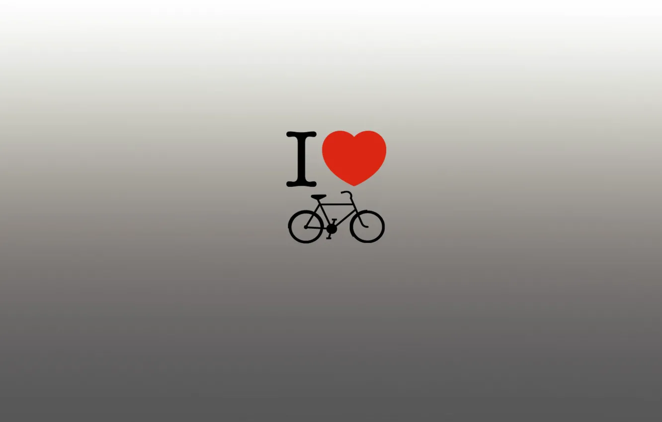Фото обои любовь, велосипед, велик, надпись, сердце, колесо, руль, шрифт