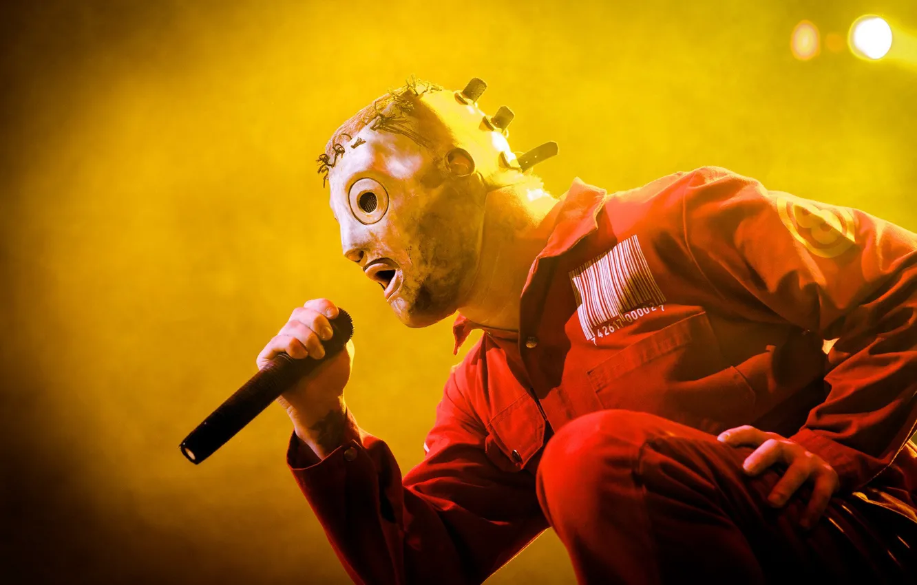 Фото обои Slipknot, Concert, Corey Taylor