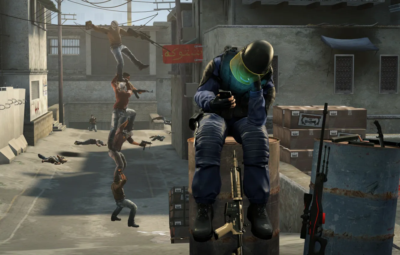 Фото обои Valve, Counter-Strike, CS:GO, Global Offensive