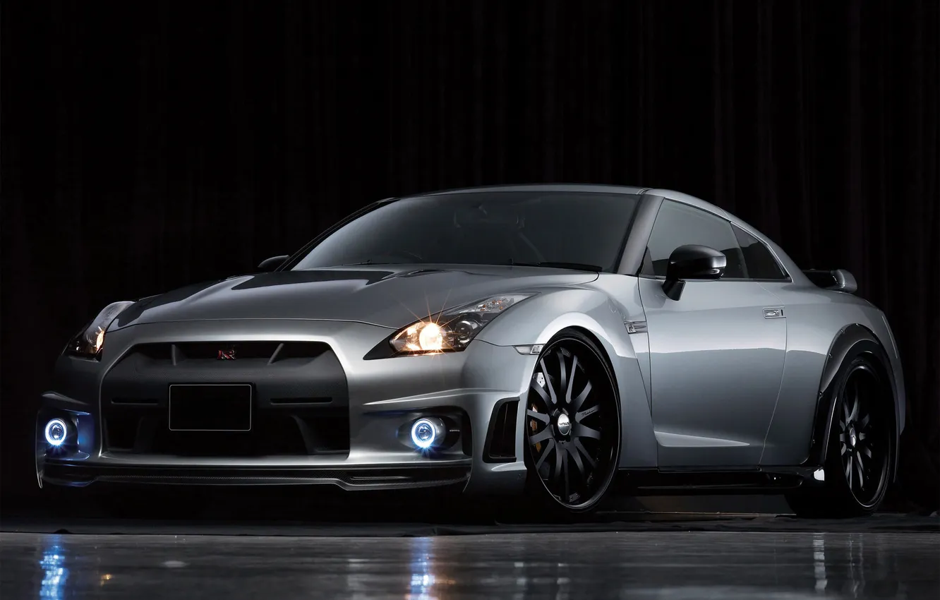 Фото обои Nissan, GT-R, R35