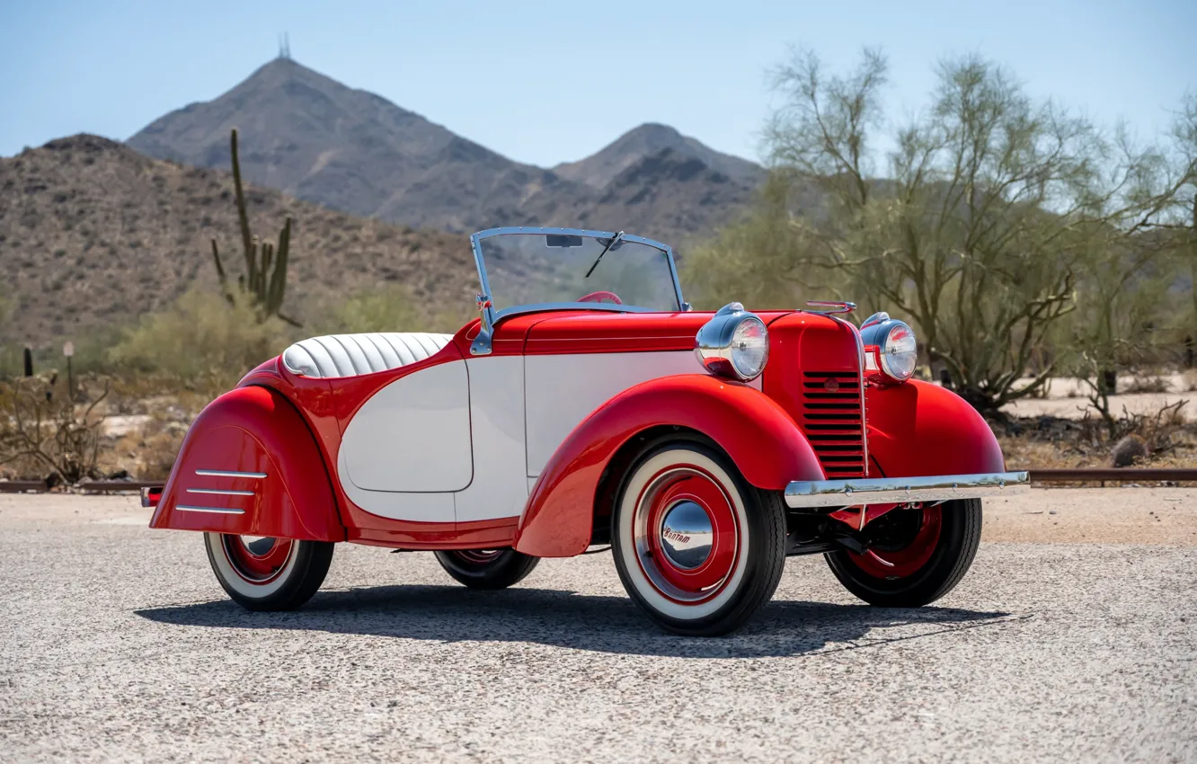 Фото обои Roadster, экстерьер, Родстер, Deluxe, 1939, American Bantam, American Bantam Model 62 Deluxe Roadster, Model 62