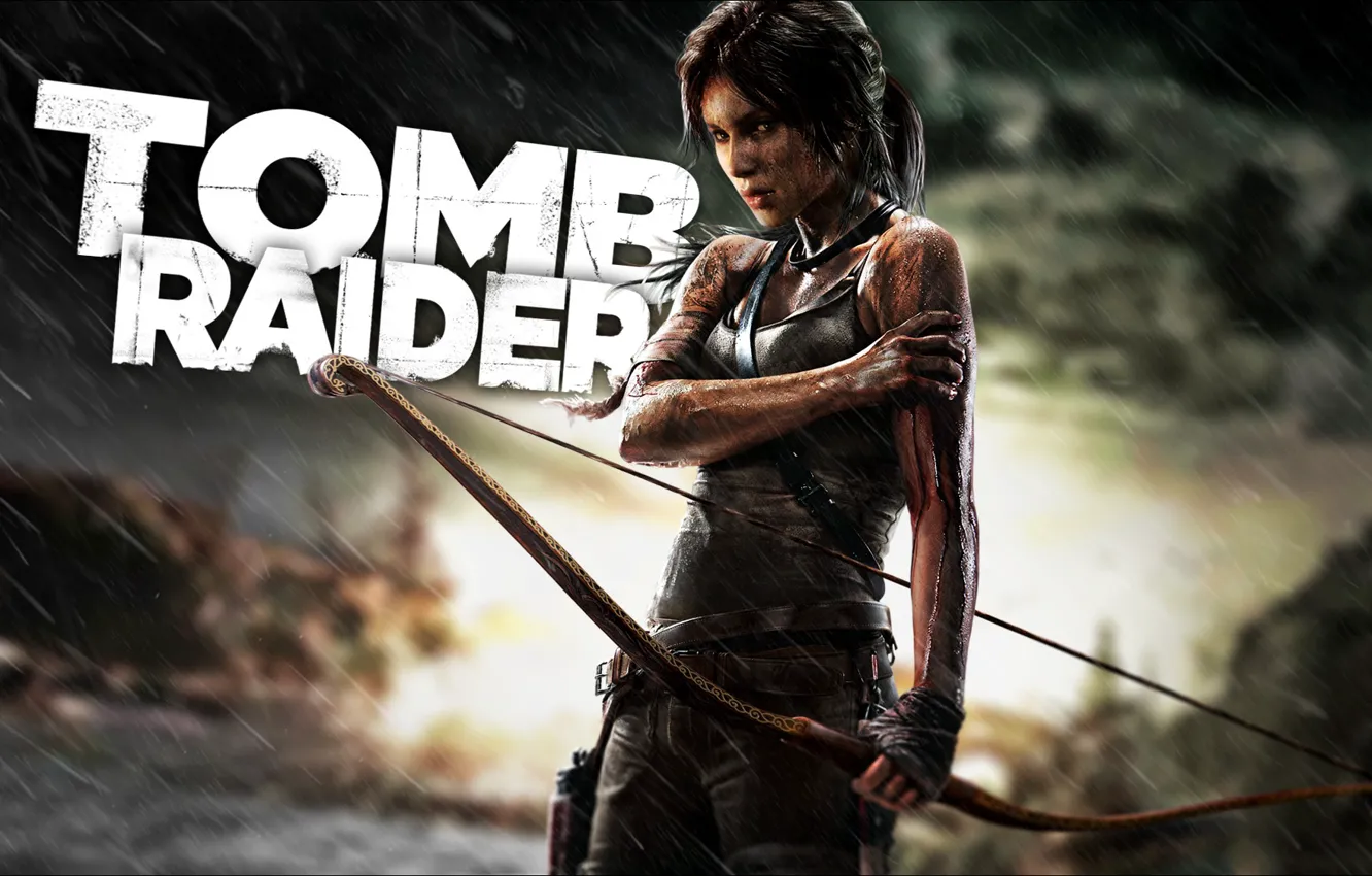 Фото обои Tomb Raider, Lara Croft, Fan Art