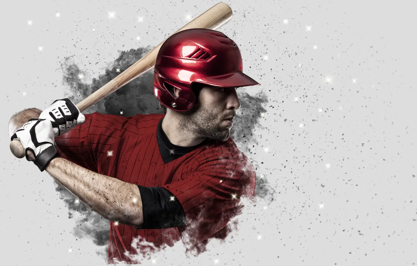 Фото обои competition, caucasian, blast, confidence, baseball player, batting